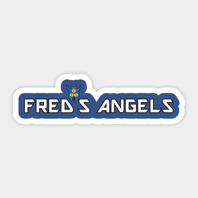 Fred's Angels Sticker by ImaginativeJoy